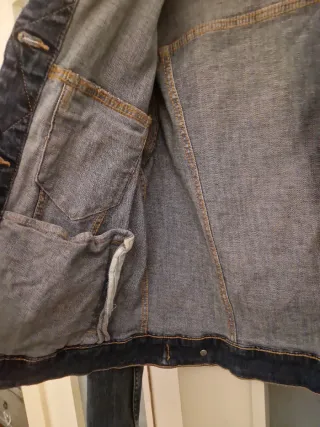 Cazadora vaquera Mango azul