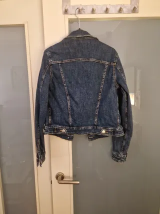 Cazadora vaquera Mango azul