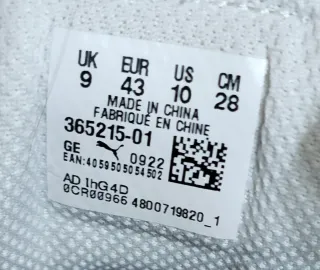 Scarpe Puma Unisex Taglia 43