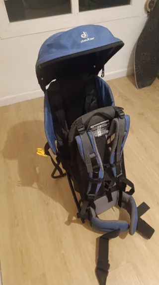 Mochila Portabebés Montaña Azul