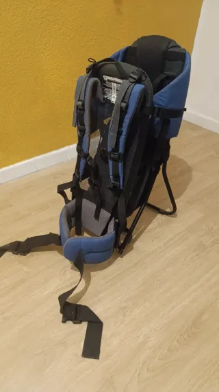 Mochila Portabebés Montaña Azul