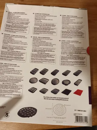 Molde 23 semiesferas Mastrad