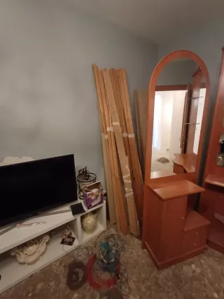 Mueble de entrada con espejo