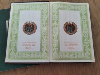 Juego 2 libretas vintage