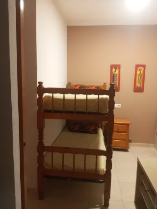 Literas de madera rústica