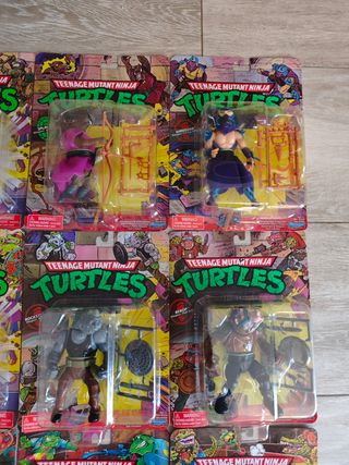 Lote 16 Figuras Tortugas Ninja Playmates Retro