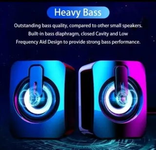 Altavoces PC con Luces LED RGB