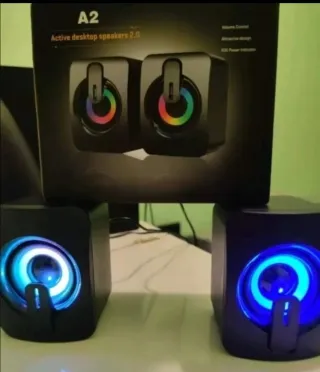 Altavoces PC con Luces LED RGB