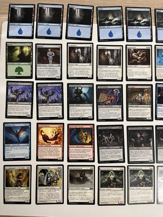 Lote 117 Cartas Magic MTG-Mix Idiomas y Rarezas /C
