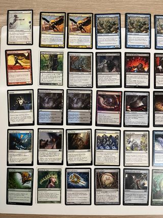 Lote 117 Cartas Magic MTG-Mix Idiomas y Rarezas /C