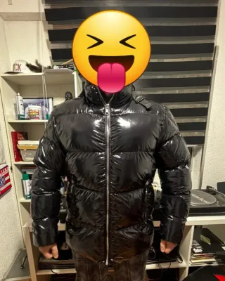 Chaqueta Moncler Negra Talla XXL