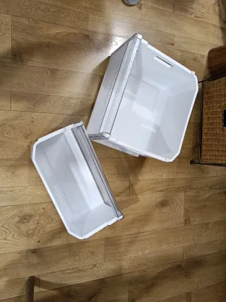 Baldas y cajones frigorífico Balay combi