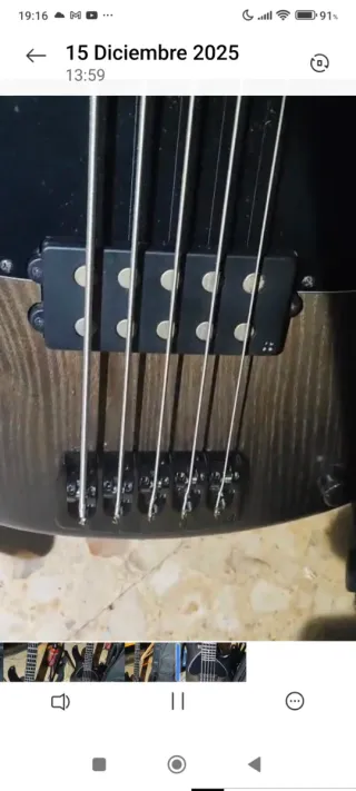 Bajo Eléctrico Sandberg 5 cuerdas