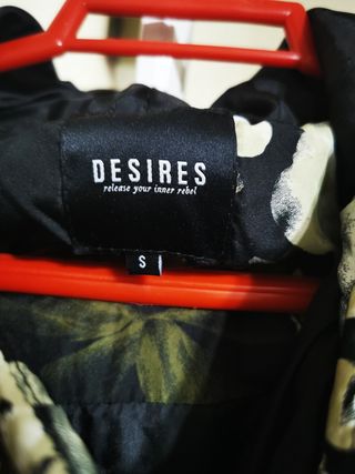 Abrigo plumífero Desires Talla S