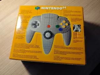 Mando N64 Oficial Nintendo Gris