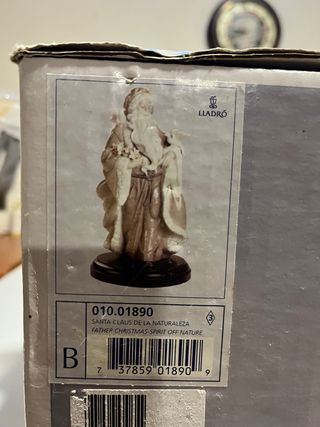 Lladro Father Christmas spirit of nature.