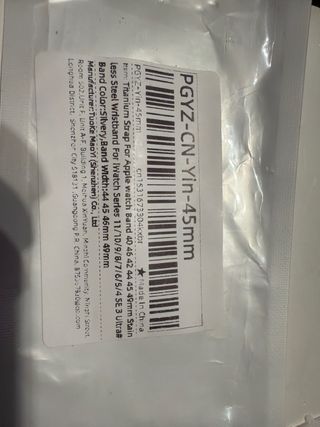 Correa Apple Watch Plata