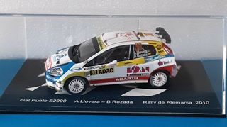 1/43 Fiat punto S2000 Llovera-Rozada Alemania 2010