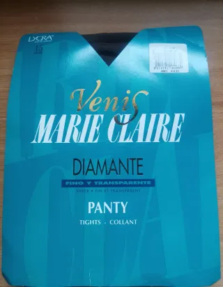 3 Pares Medias Transparentes Marie Claire XL