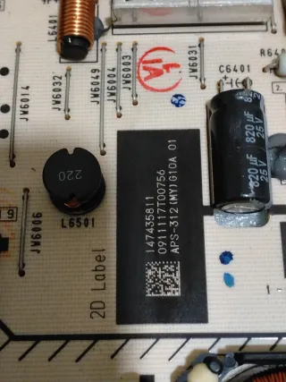 fuente  APS-312 147435811 KDL-32EX720