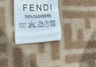 Abrigo Fendi Lana y Cashmere Vintage FF