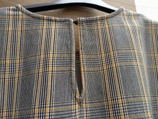 Vestido Lefties cuadros talla L