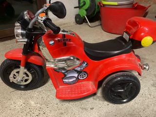 Moto Eléctrica Infantil Roja