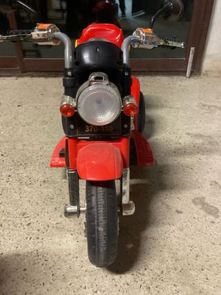 Moto Eléctrica Infantil Roja