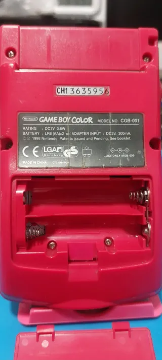 Nintendo Game Boy Color Rosa