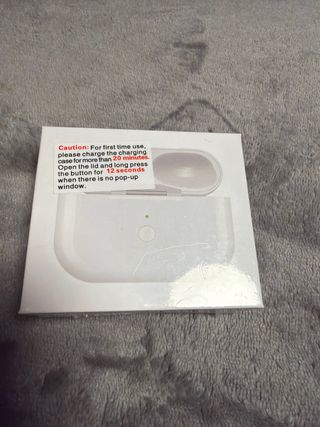Estuche Carga AirPods Pro 1 y 2 Blanco