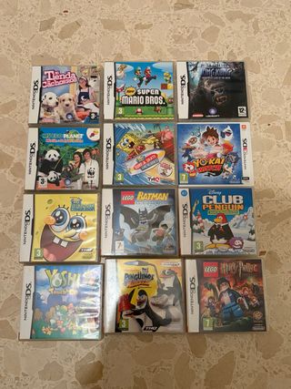 Lote 11 Juegos Nintendo DS