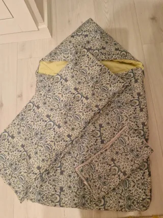 Conjunto saco, toalla y funda nórdica