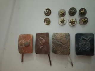 Lote Hebillas Militares..