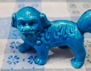 Conjunto 2 perros guardianes azules
