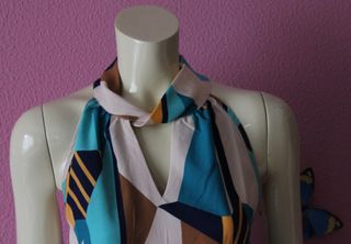 Blusa Emery Rose Cuello Halter