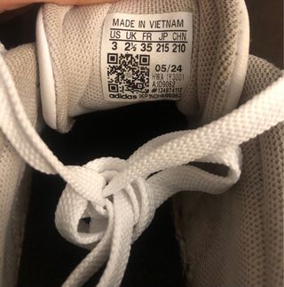 Zapatillas Adidas Niños VL Court Blancas Talla 35