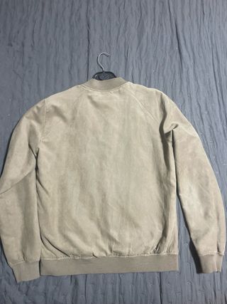 Casaco bomber Pull&Bear bege