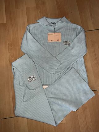 Conjunto Miu Miu chándal azul