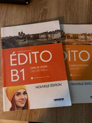 Libros de francés ÉDITO B1