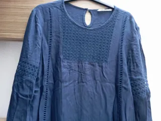 Vestido azul Lefties talla M