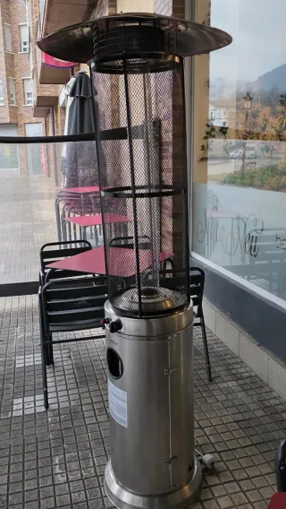 Estufa de terraza a gas