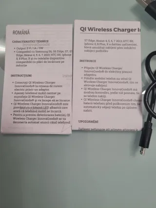 Cargador Inalambrico 2A Qi InnovaGoods