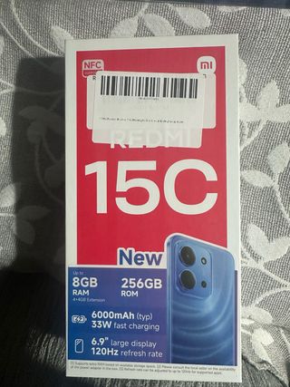 Xiaomi 15C 256GB Negro/Azul Nuevo