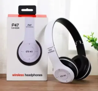 Cascos Inalámbricos P47 Bluetooth Tarjeta Tf