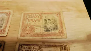 Lote Billetes y Monedas Antiguas España