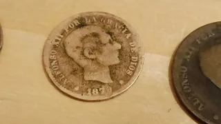 Lote Billetes y Monedas Antiguas España