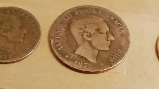 Lote Billetes y Monedas Antiguas España