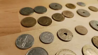 Lote Billetes y Monedas Antiguas España