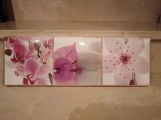 6 Cuadros Decorativos Flores y Buda