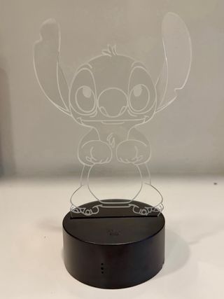 Luz nocturna Stitch con Led Multicolor